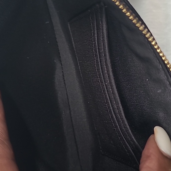 Coach Pebble Black Wristlet - Picture 4 of 12